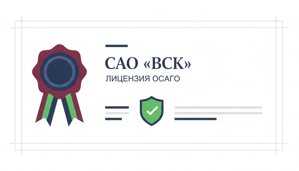 САО «ВСК» — лицензия